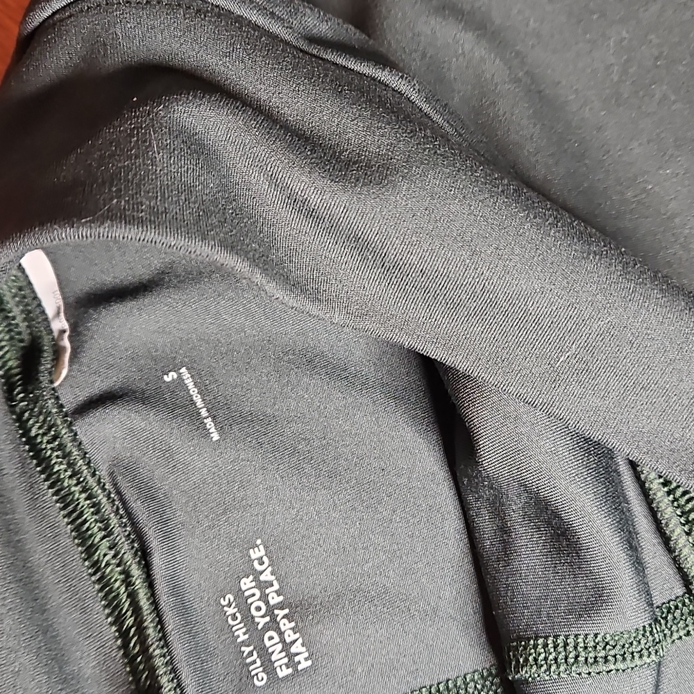 Gilly Hicks Active Ballet Wrap    Skortie Skirt Hunter Green Small - Picture 5 of 7